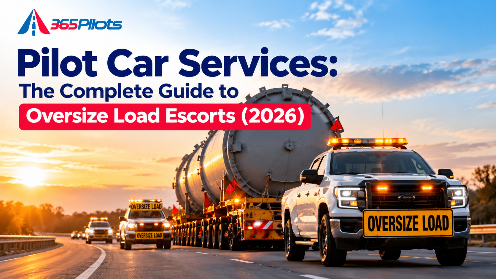 365Pilots | Pilot Car Services: The Complete Guide to Oversize Load Escorts (2026)